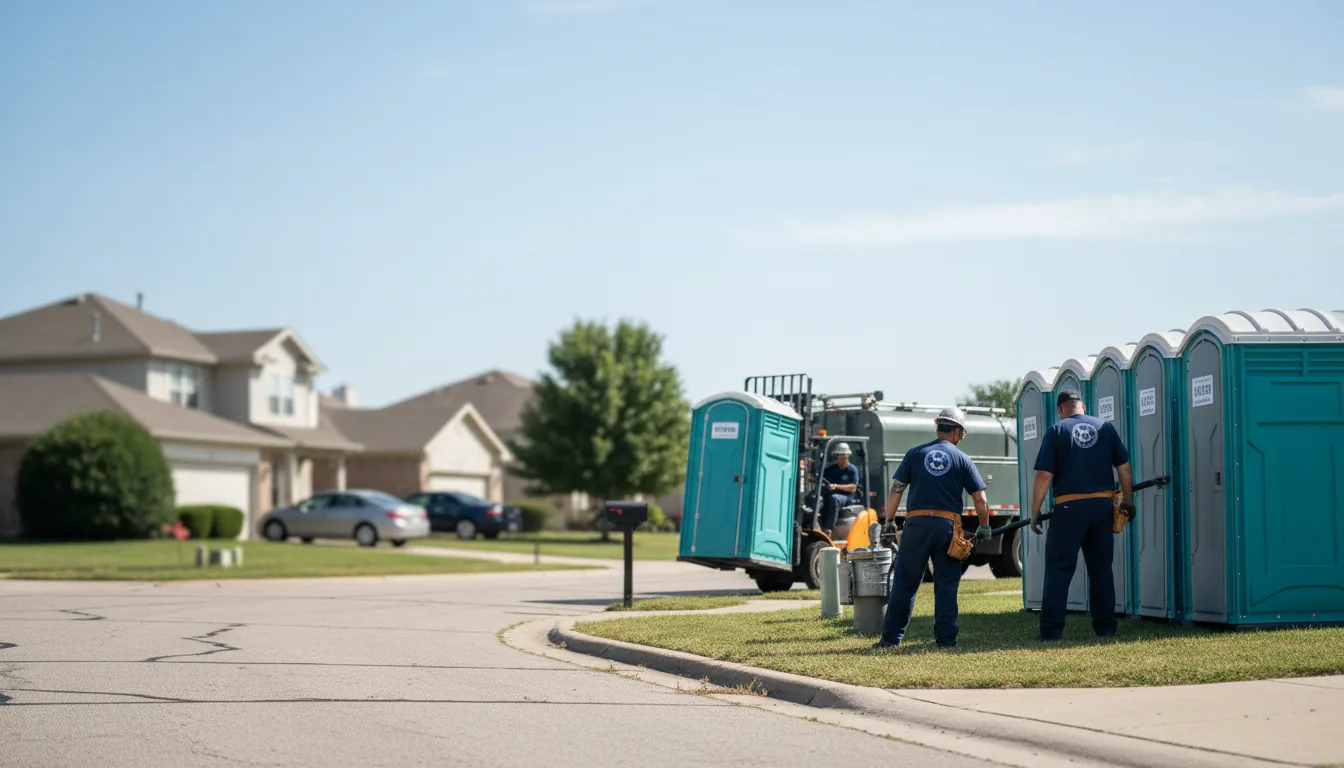 Porta Potty Rental in Fox River Grove, IL near me